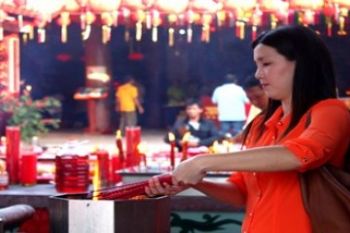 Sambut Imlek/Foto Joko Sulistyo