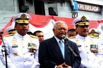 Menhan Resmikan KRI Beladau 643