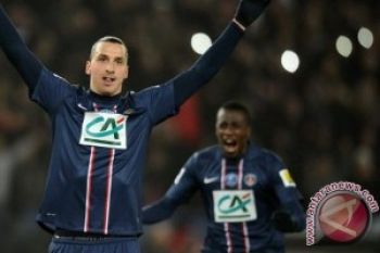 Ibrahimovic Bawa PSG ke Delapan Besar Piala Prancis