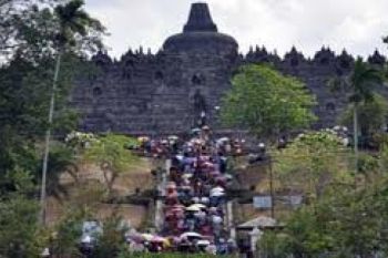 Simulasi Tanggap Bencana Borobudur Libatkan Ratusan Pengunjung 