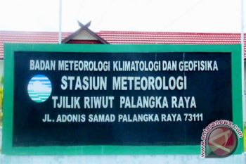 BMKG: Palangka Raya Akan Diguyur Hujan Ringan 