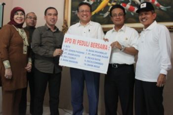 DPD Peduli Bantu Korban Longsor di Agam