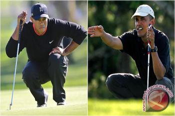 Wartawan gusar dilarang meliput Obama vs Tiger Woods