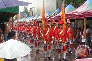 Pawai budaya ramaikan pembukaan FKY Bantul 