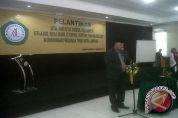 Pelantikan Pejabat di Perguruan Tinggi Mitra Lampung