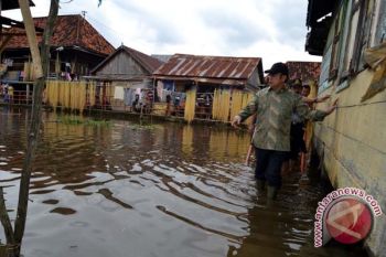 Wali Kota Palembang tinjau daerah banjir