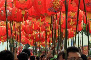 Besok, 300 Lampion Dinyalakan di Klenteng See Hin Kiong 