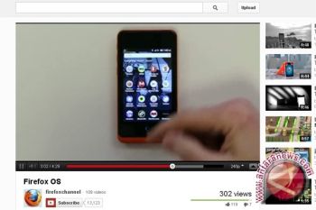 Mozilla rilis video Firefox OS pertamanya