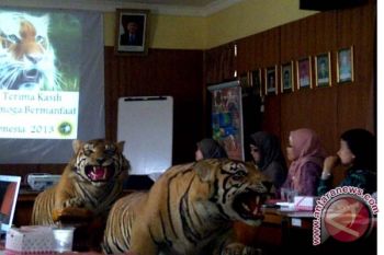 ZSL pelatihan pemantau pergerakan hewan