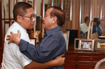 Anas Disambangi Akbar Tanjung 