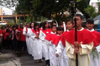 Umat Katolik Masuki Pekan Suci Paskah