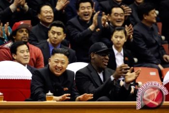 Dennis "si cacing" Rodman bertemu Pemimpin Korea Utara 