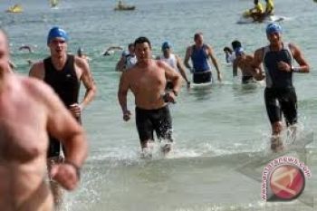 Sejumlah negara ikuti kejuaraan triathlon Palembang 