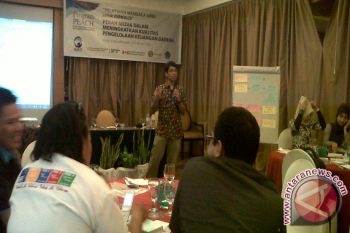 Jurnalis Manado ikut pelatihan membaca APBD