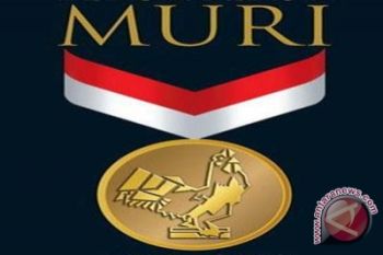 Gunungan wayang dari mi instan masuk Muri 