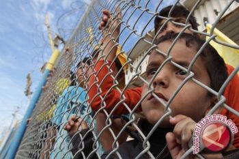  Anak perempuan Palestina itupun menyerah pada luka bakar