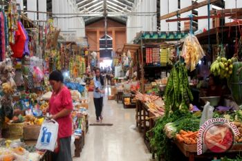 Pasar Tradisional Di Muara Teweh Dipadati Pembeli 