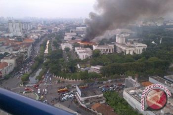  Api di Gedung Setneg telah padam