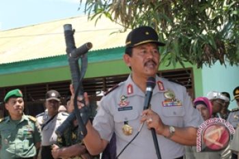 Kapolda Sulteng Minta Warga Serahkan Senjata Rakitan 
