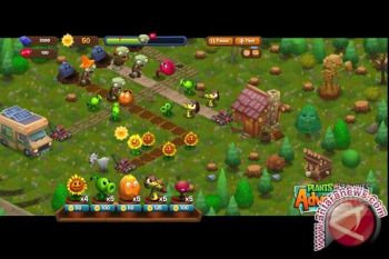  Game "Plants Vs Zombies" rambah Facebook
