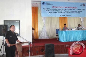 Kementrian Kominfo sosialisasi KIP di Bitung