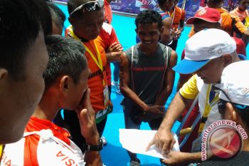 Kejuaraan triathlon duathlon diwarnai insiden salah catat pemenang 