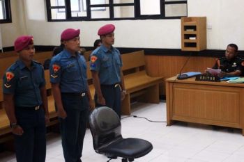 Marinir Penganiaya Wartawan Divonis Sebelas Bulan Penjara