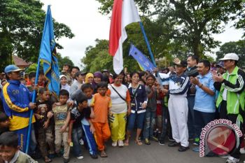 5.000 Peserta Jalan Sehat HPN Lampung