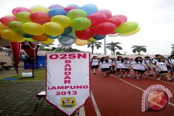 Ribuan Pelajar Bandarlampung Ikuti Olimpiade Olahraga