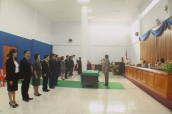 Pelantikan Pejabat Eselon III dan IV