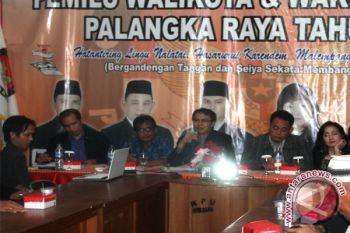 KPU Tetapkan 142.292 DPT Pilkada Palangka Raya   