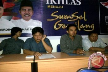 Relawan Ungu siap menangkan calon Gubernur Alex Noerdin