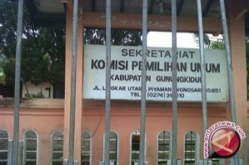 Enam parpol Gunung Kidul daftarkan bakal caleg 