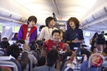 Konser Kartu As Coboy Junior di Sriwijaya Air