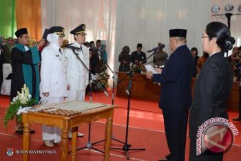 Ida Fitriati Resmi Wali Kota Pagaralam