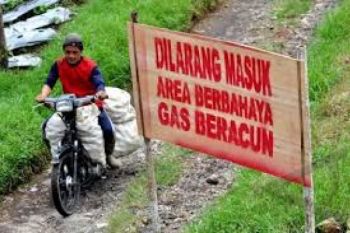 Kawah Timbang Masih Sering Diguncang Gempa