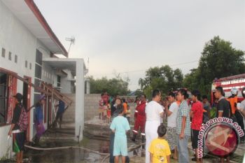Rumah Kontrakan Hampir Terbakar
