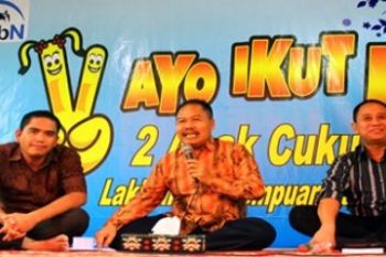 Akseptor KB Kecamatan Terluar/Foto Joko Sulistyo