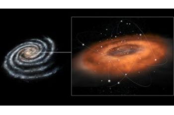 Lubang Hitam Galaksi Bima Sakti Mengudap Gas Panas