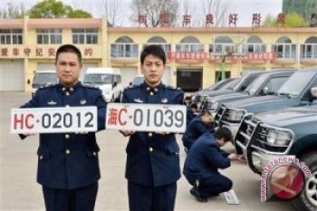 Penyelewengan Plat Nomor di China Marak