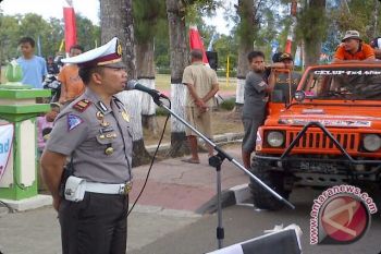 Polres selar Operasi Simpatik jalur Yogyakarta-Purworejo