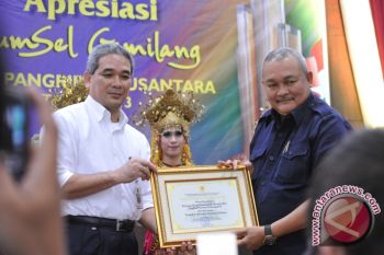 Pemprov Sumsel berikan penghargaan kota ternyaman 