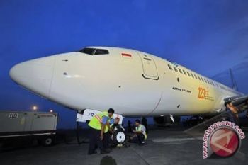 Bandara Silampari Mura uji coba pesawat boeing