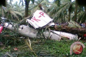 Pesawat Pengangkut Pupuk Jatuh di Mesuji Lampung