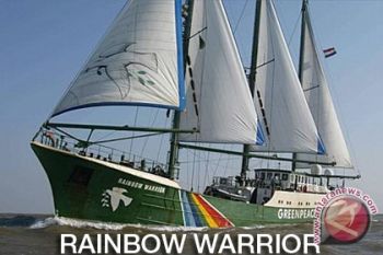 "Rainbow Warrior" sang legenda kembali layari Indonesia
