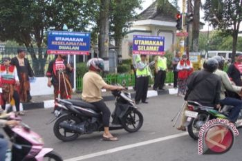 Polres Gunung Kidul  sosialisasi tertib berlalu lintas 