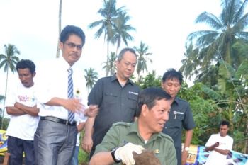Wali Kota lakukan peletakan batu pertama di Pandu  