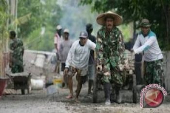 Pangdam Buka TMMD Di Bekas Lokasi Banjir 