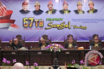 DPRD Rayakan Hari Jadi Sumsel Ke-67