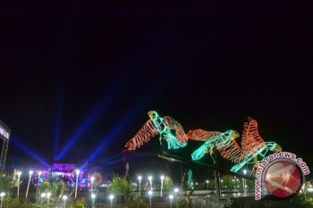 Sambut ISG di Palembang lampu taman diperbanyak 